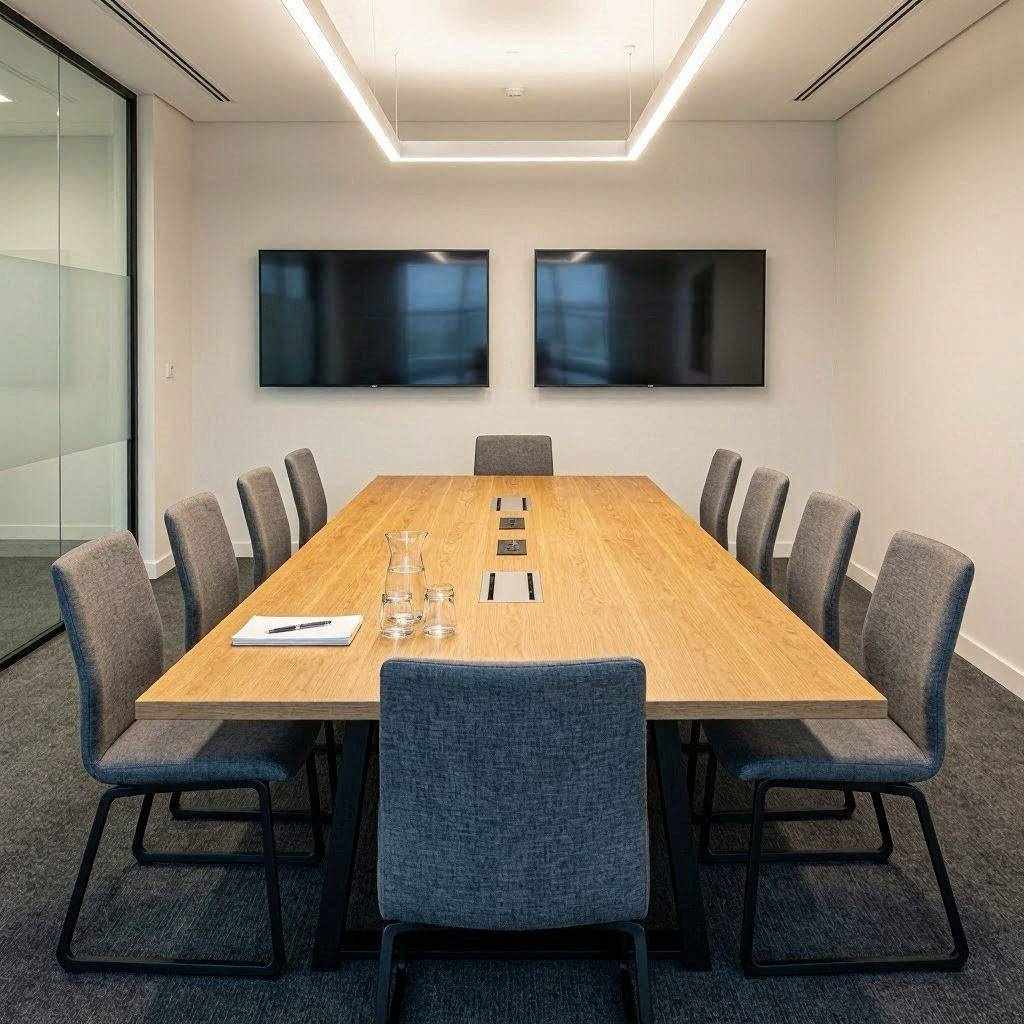 行政前台负责写字楼办公企业形象升级时遇到跨部门联合会议该向谁发起协同